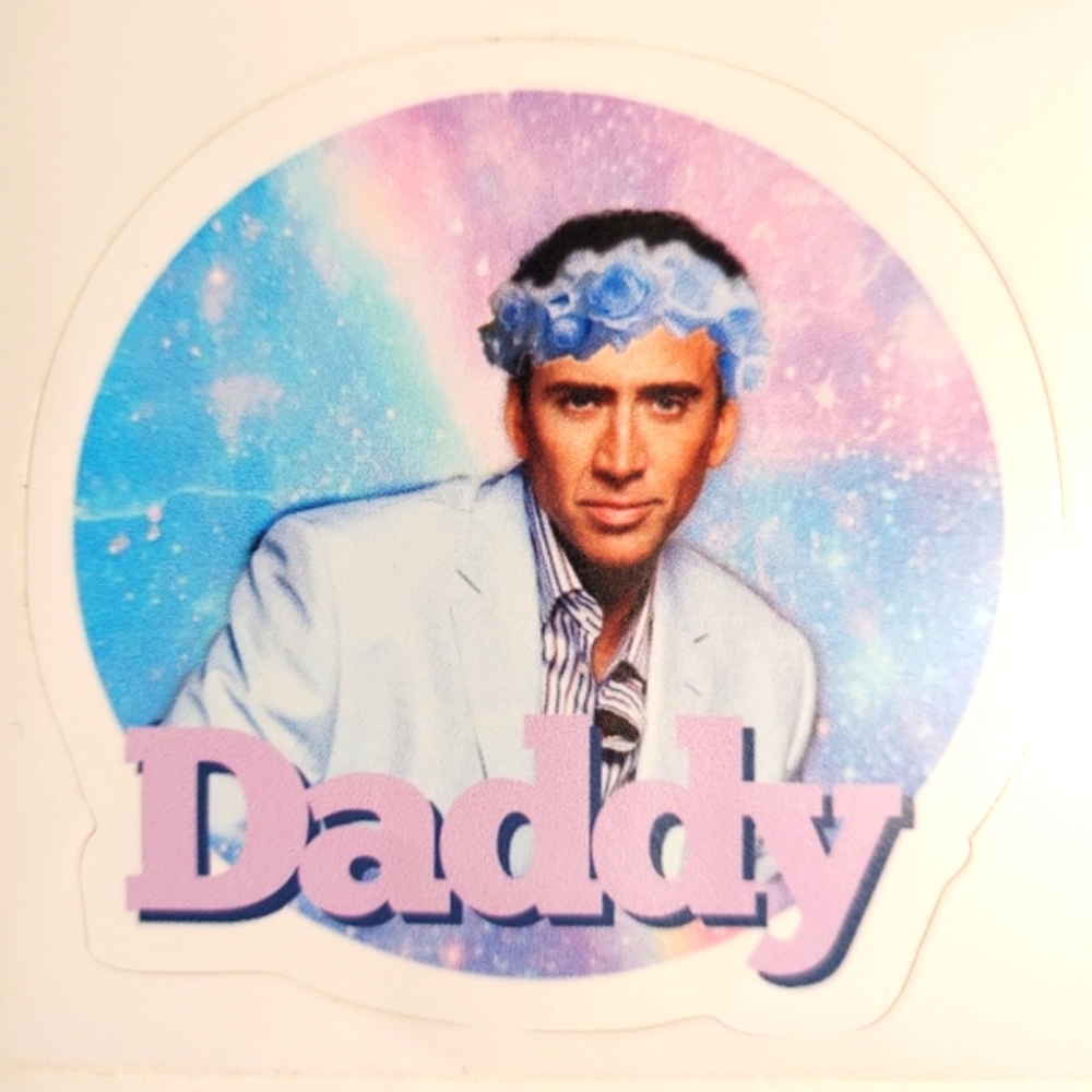 3for$19 5 Funny Nicolas Cage Memes Stickers great for Party Supplies or Gag Gift